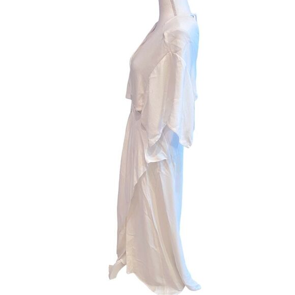 Phillip Lim Cut Out Crepe Maxi Dress Size 6 - Picture 6 of 11